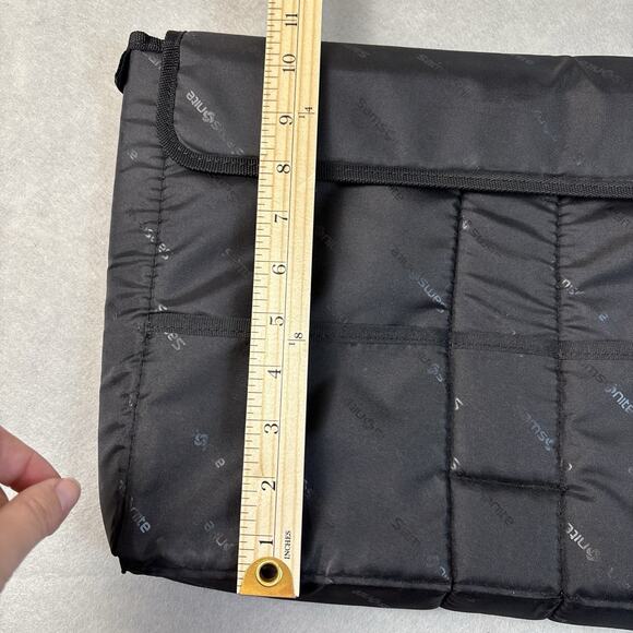 Samsonite Computer Case‎ Bag Organizer Pockets Nylon Insert Black 15x11 - Picture 1 of 5